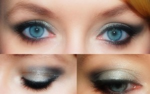 Makeup øjenskygge øjne